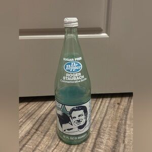 Dr Pepper Dallas Cowboys Roger Staubach 1979 Commemorative Bottle